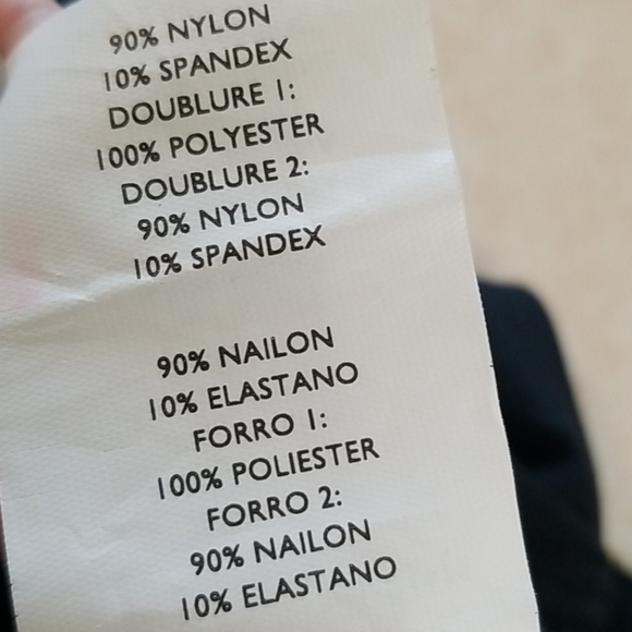 🎈SOLD🎈NWT Jantzen Black Glam Jeweled Swimsuit 12 - Picture 9 of 11